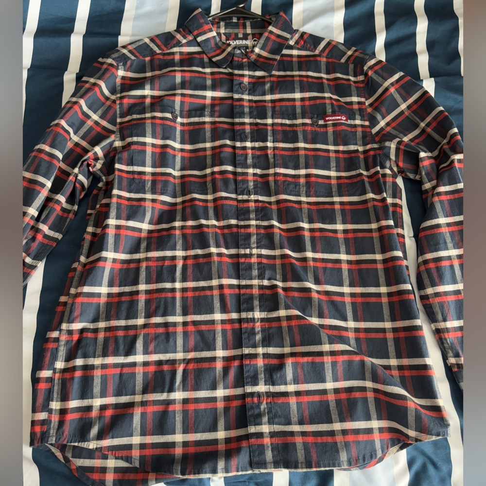 Wolverine Red and Black Plaid Shirt